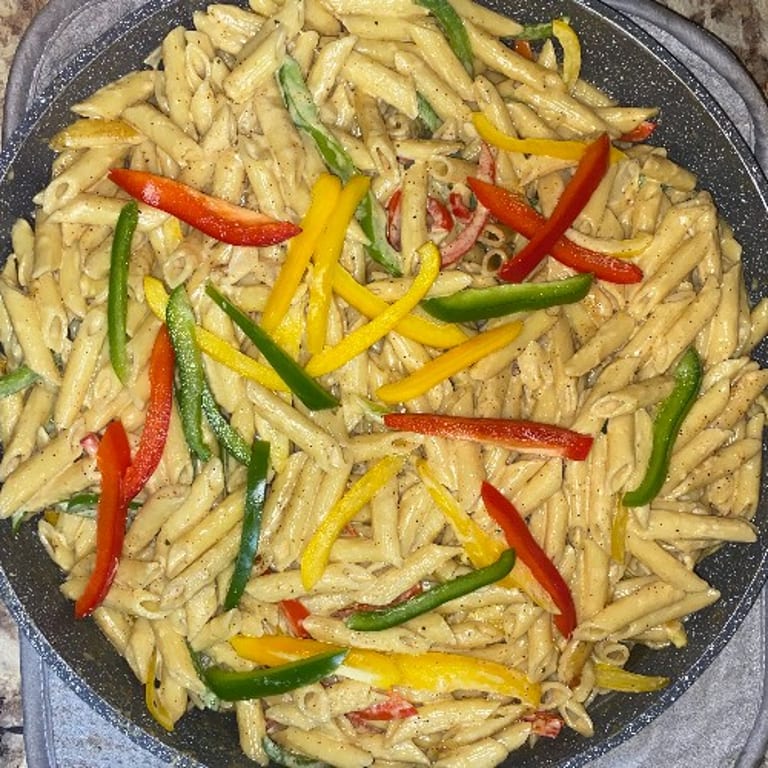 Delicious Rasta Pasta Awaits