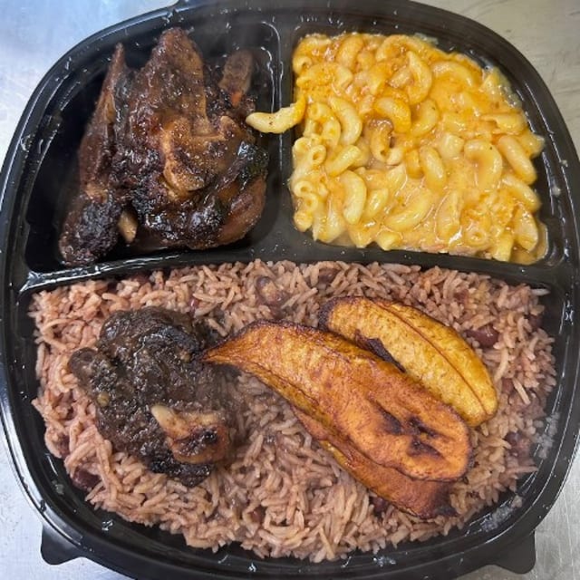 Jerk Lamb Meal.