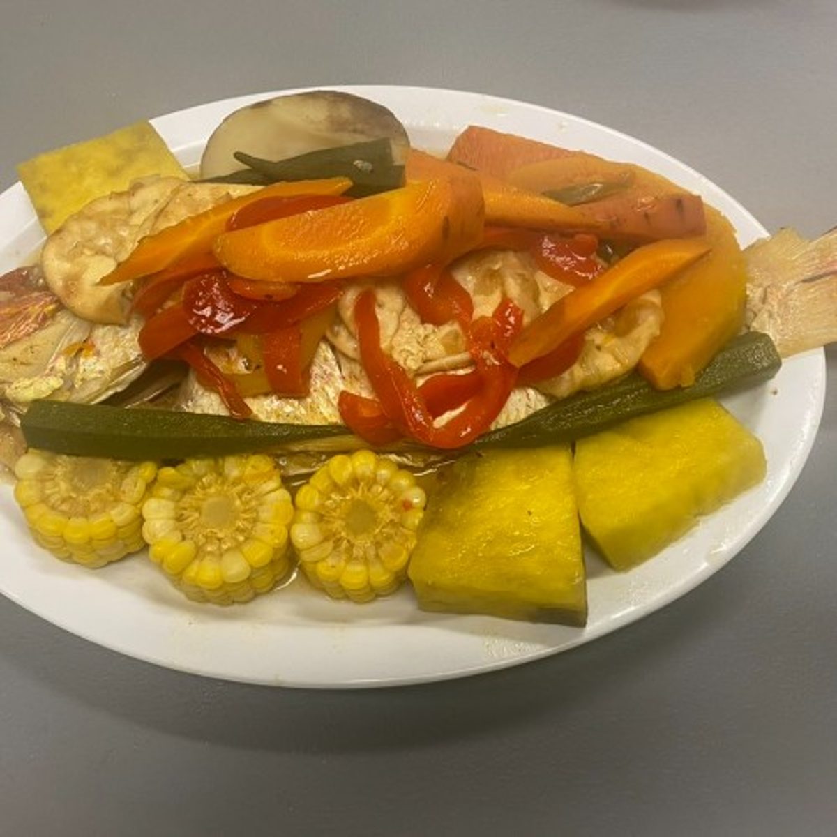 Vybz Steamed Fish
