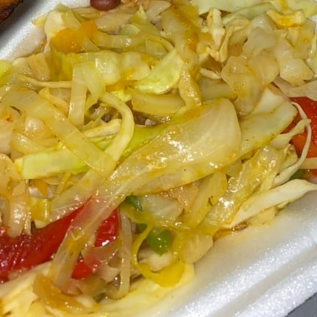 Steamed Cabbage.
