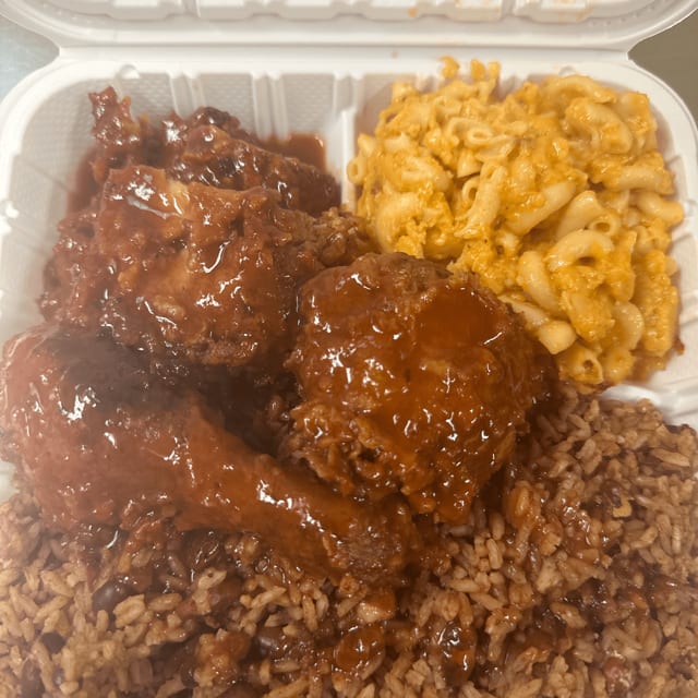 Barbifry Chicken Combination Meal.
