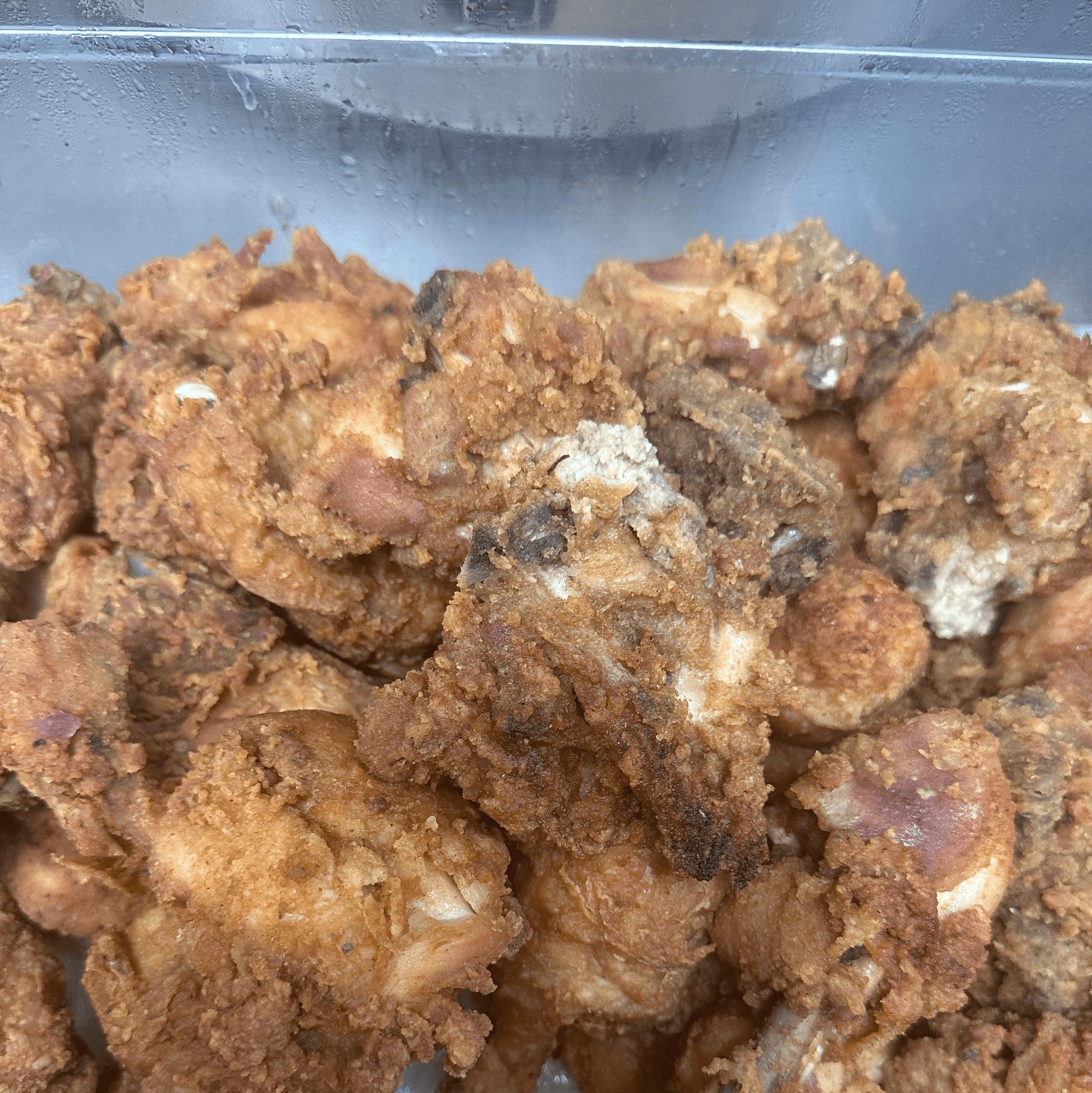 Fried Chicken Combination Meal.