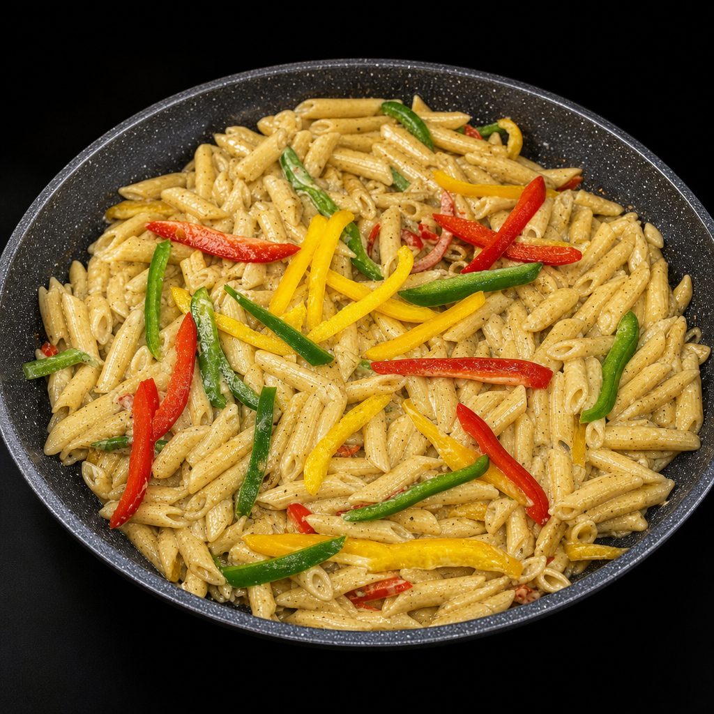 Jerk Rasta Pasta.
