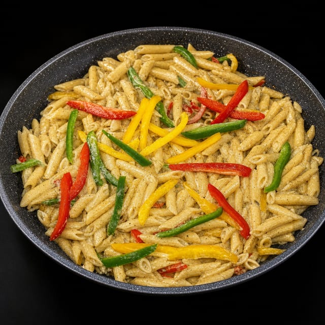 Jerk Rasta Pasta.