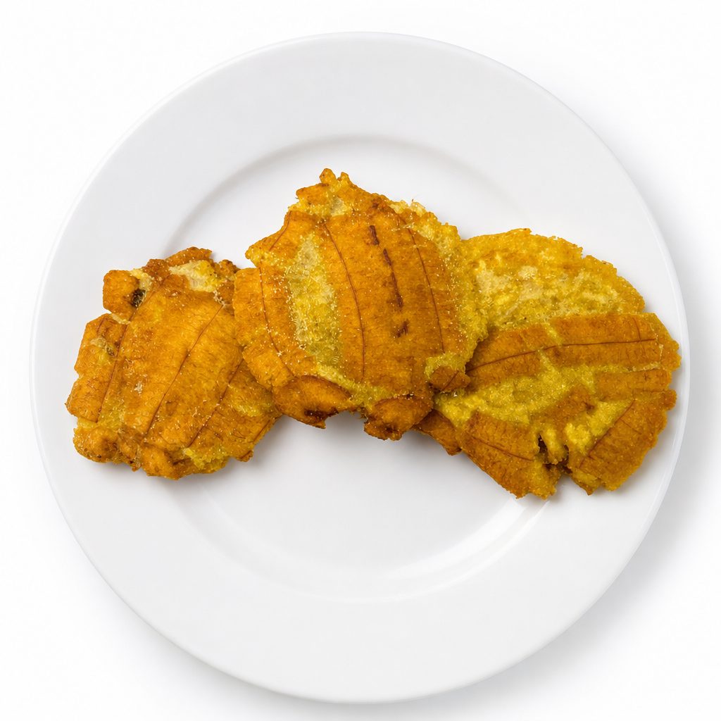Pressed Green Plantains.