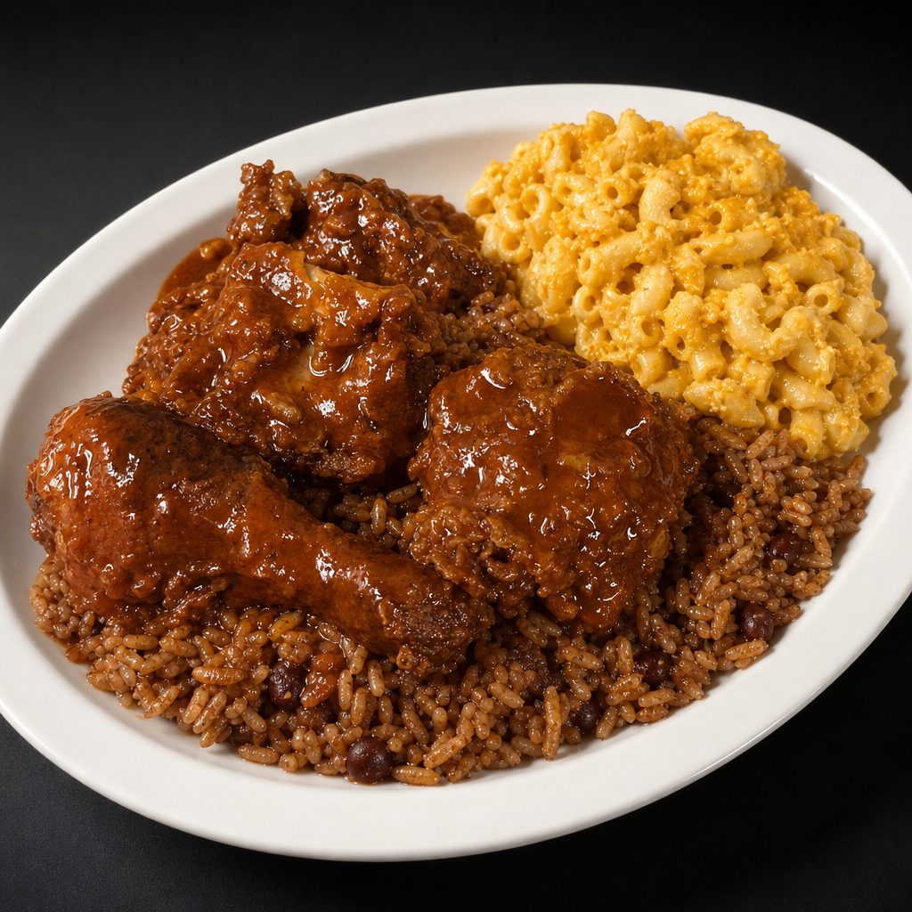 Barbifry Chicken Combination Meal.