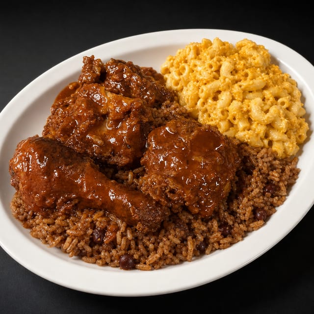 Barbifry Chicken Combination Meal.