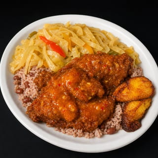Sweet Chilli Mango Glazed Fried Chicken Meal
