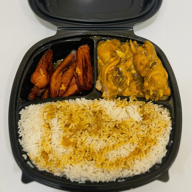 Curry Chicken Meal.