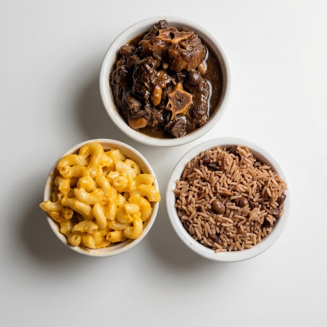 Braised Oxtail Meal.